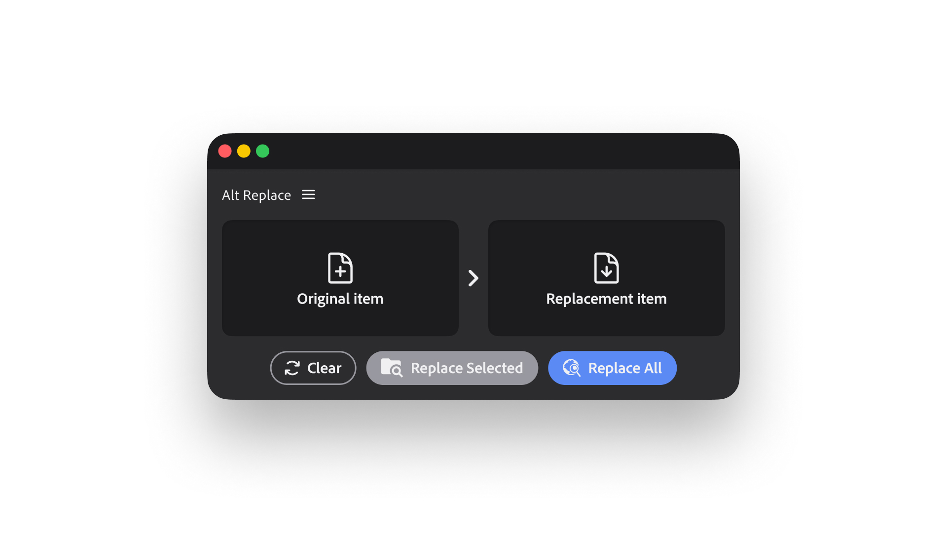 Alt-Replace screenshot 1