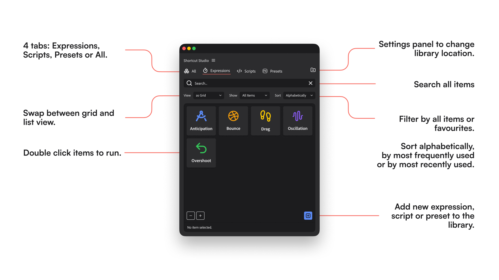 Shortcut Studio screenshot 1