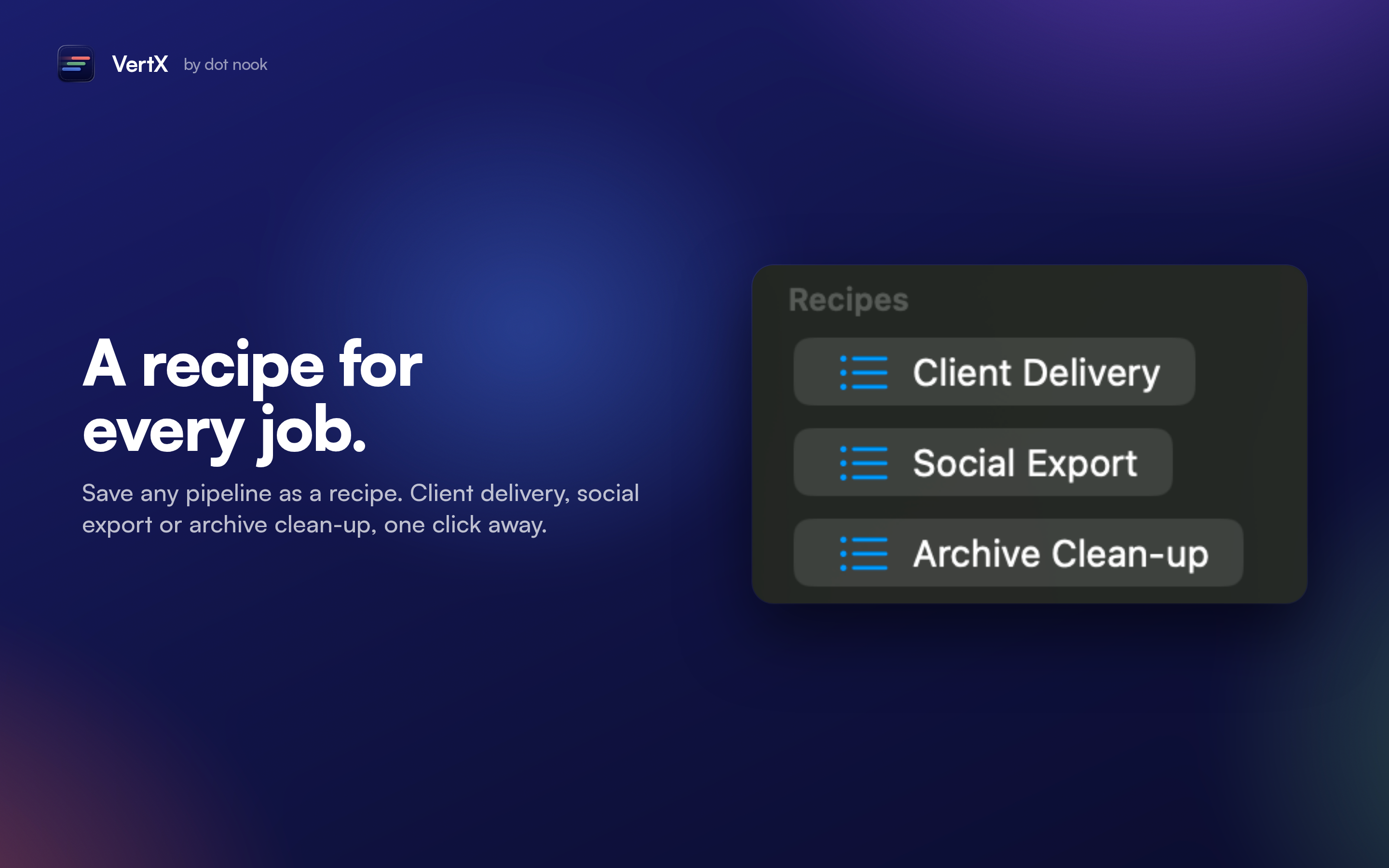 VertX screenshot 2